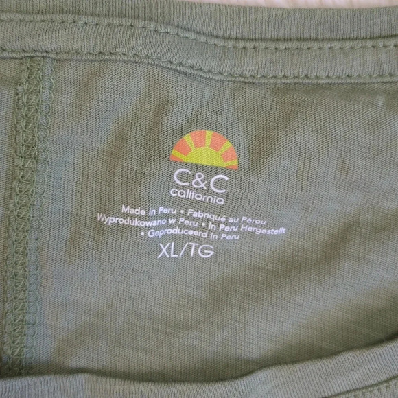 C & C California Oversized Tee Shirt - Picture 2 of 10